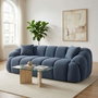 Atelier Del Sofa Octavio - Sofá de 3 plazas Azul Marino